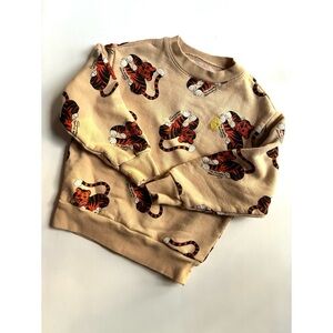 EUC T.A.O Tiger AOP Pullover 4y